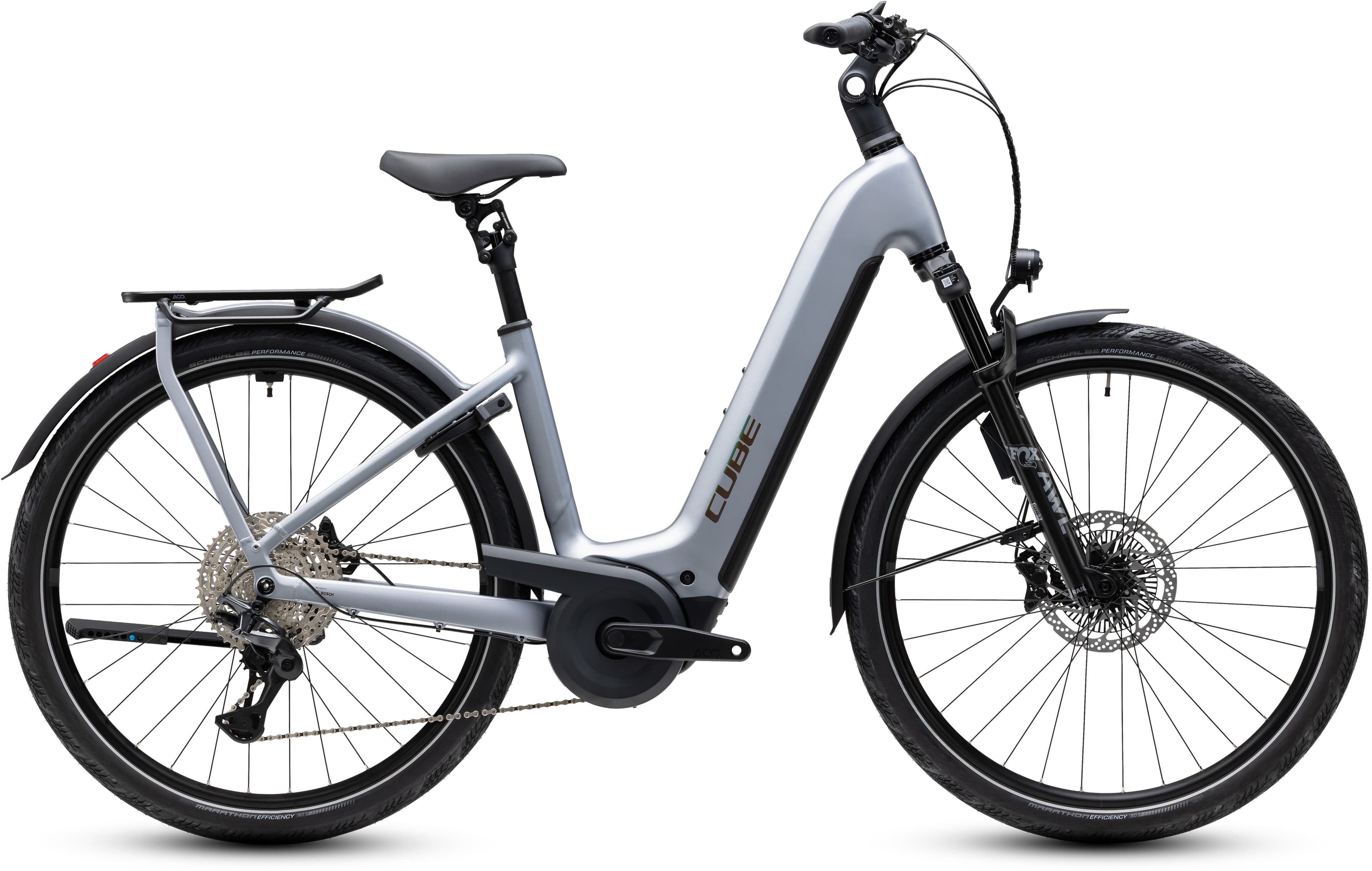 Cube Kathmandu Hybrid EXC 800 slategrey´n´chrome - Bikecenter Schager