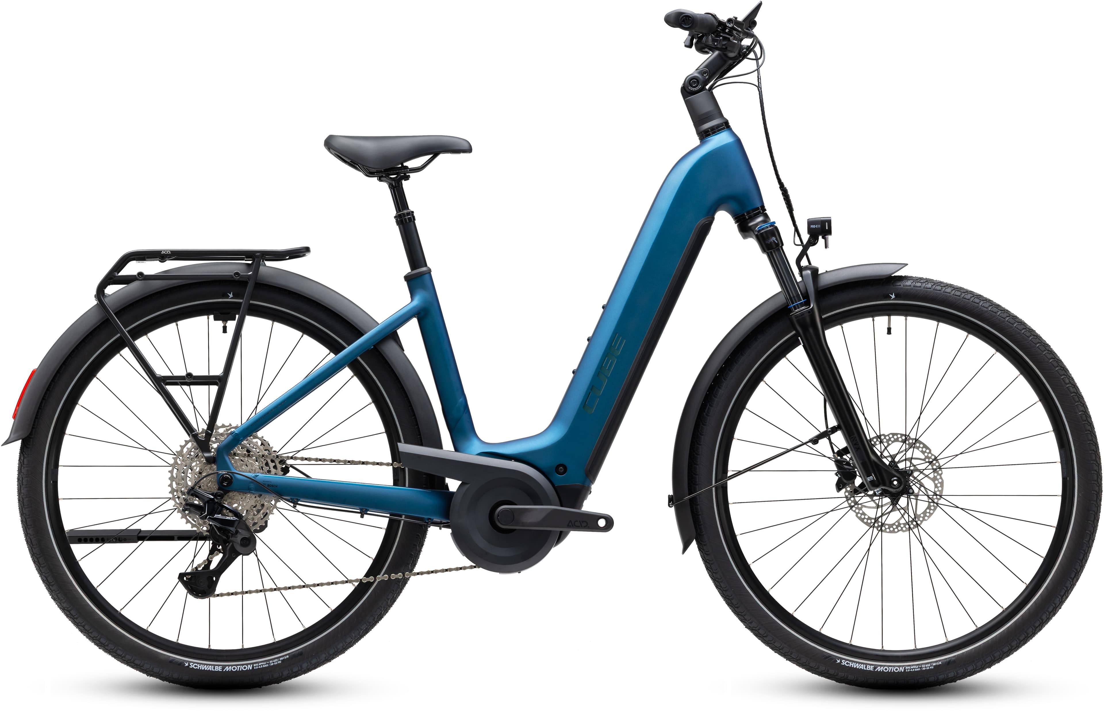 Cube Touring Hybrid Pro 800 electricblue´n´prizm - Bikecenter Schager