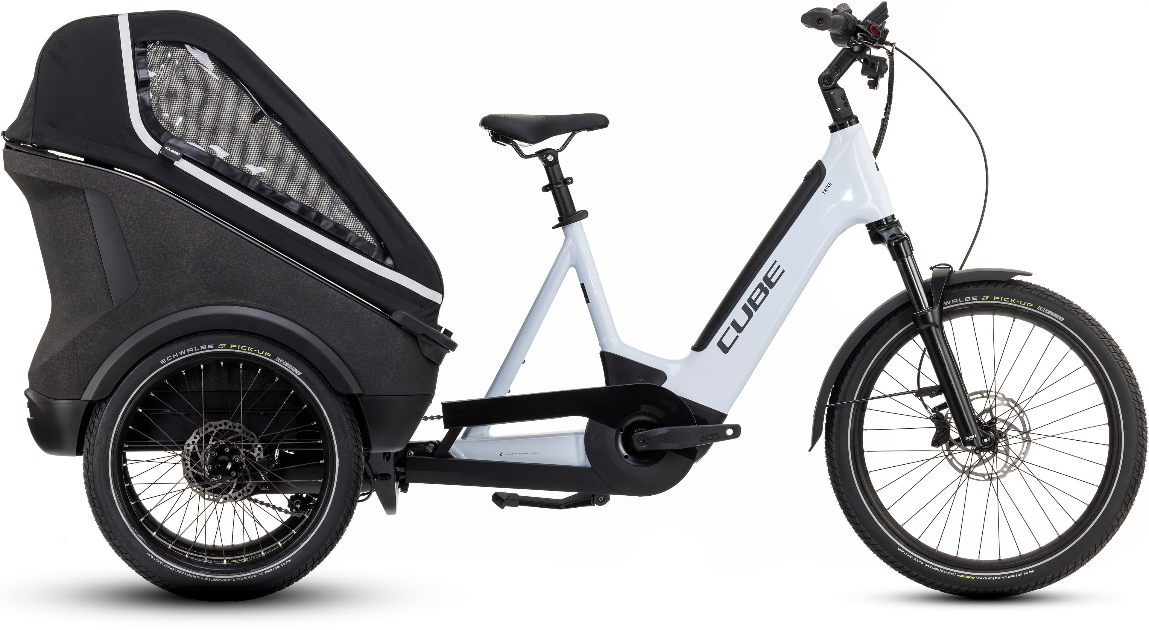 Cube Trike Family Hybrid 1500 flashwhite´n´reflex - Bikecenter Schager