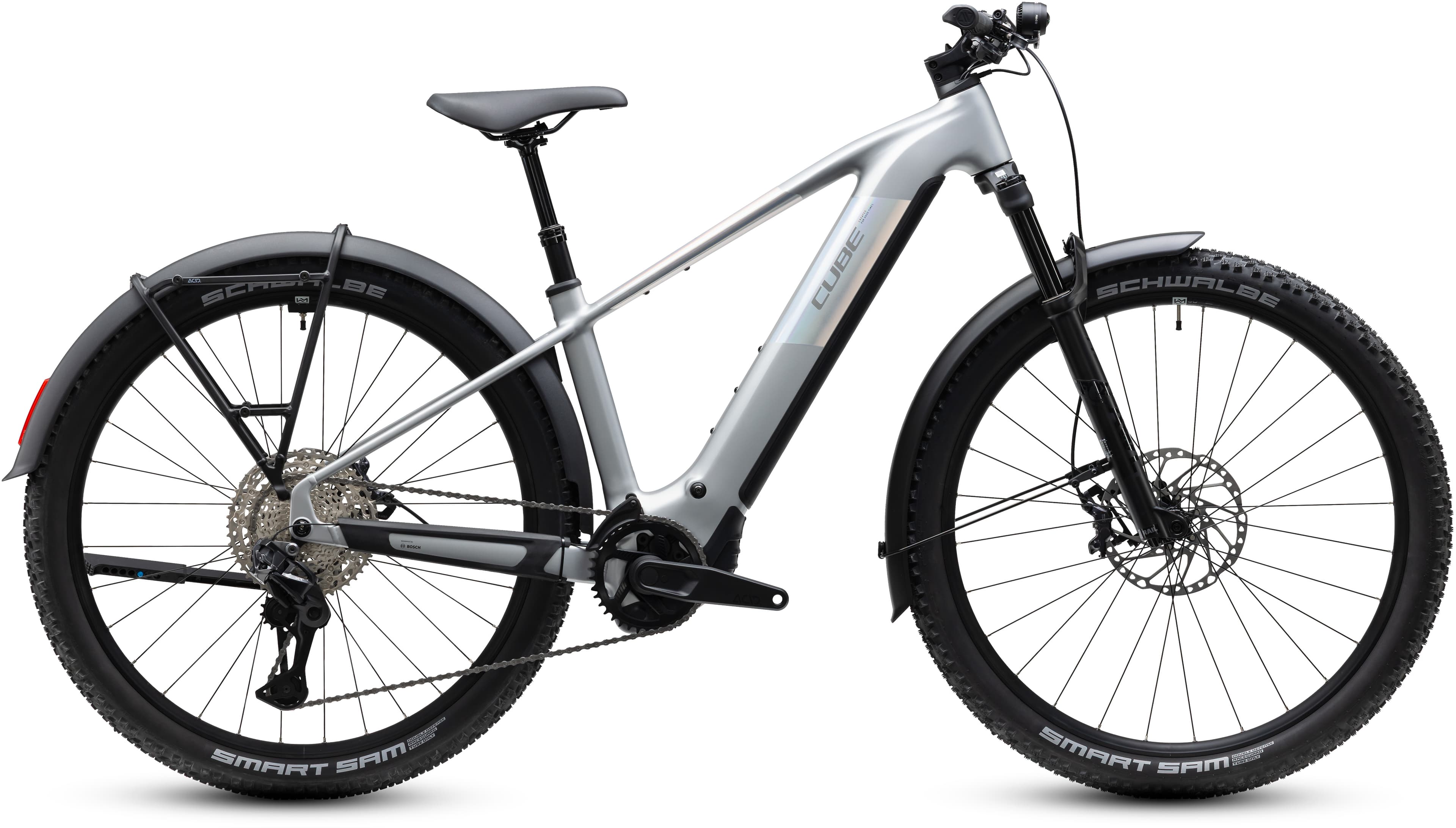 Cube Reaction Hybrid SLX 800 FE platinum´n´reflex - Bikecenter Schager