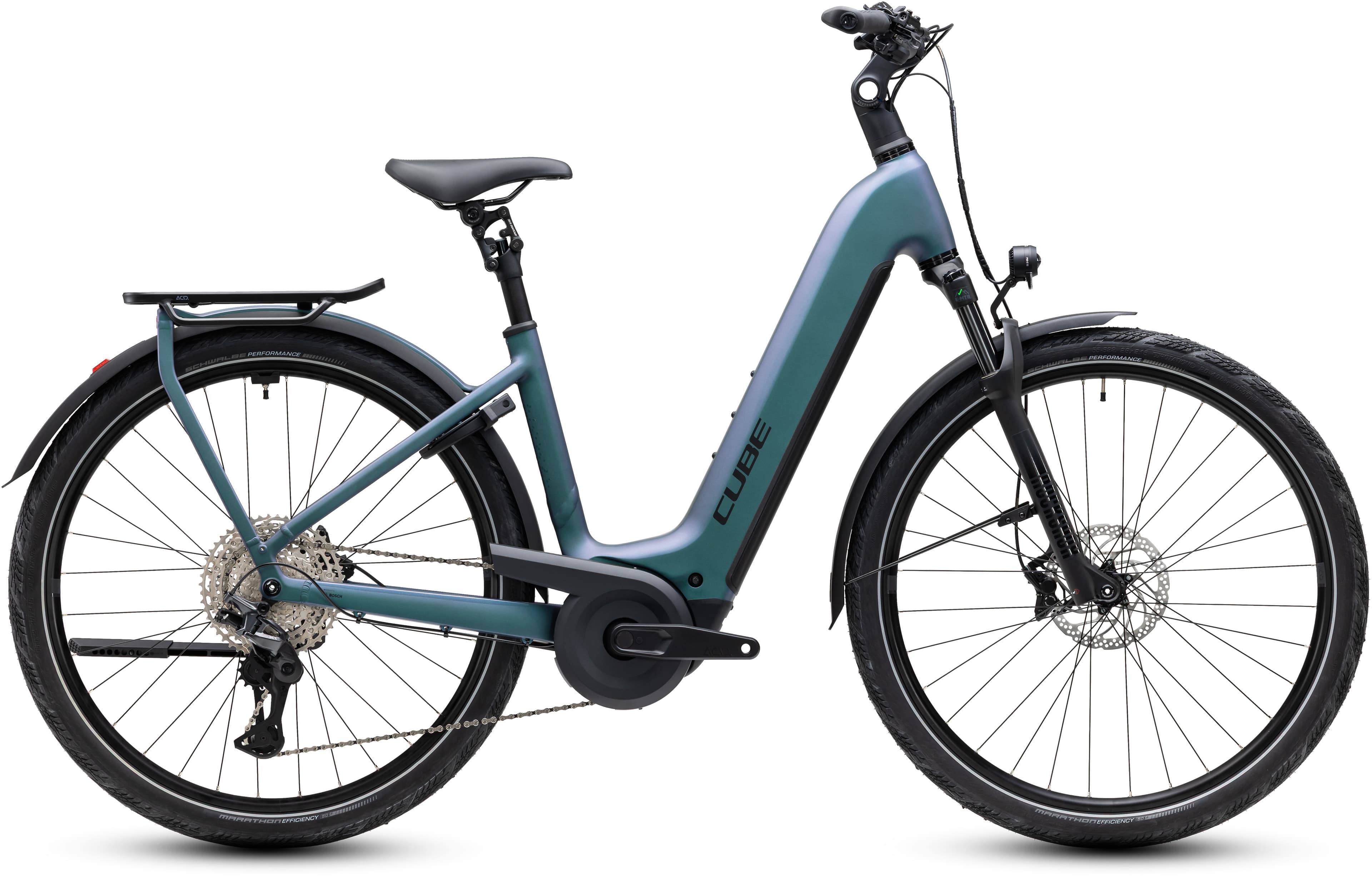 Cube Kathmandu Hybrid Pro 800 smaragdgrey´n´black - Bikecenter Schager