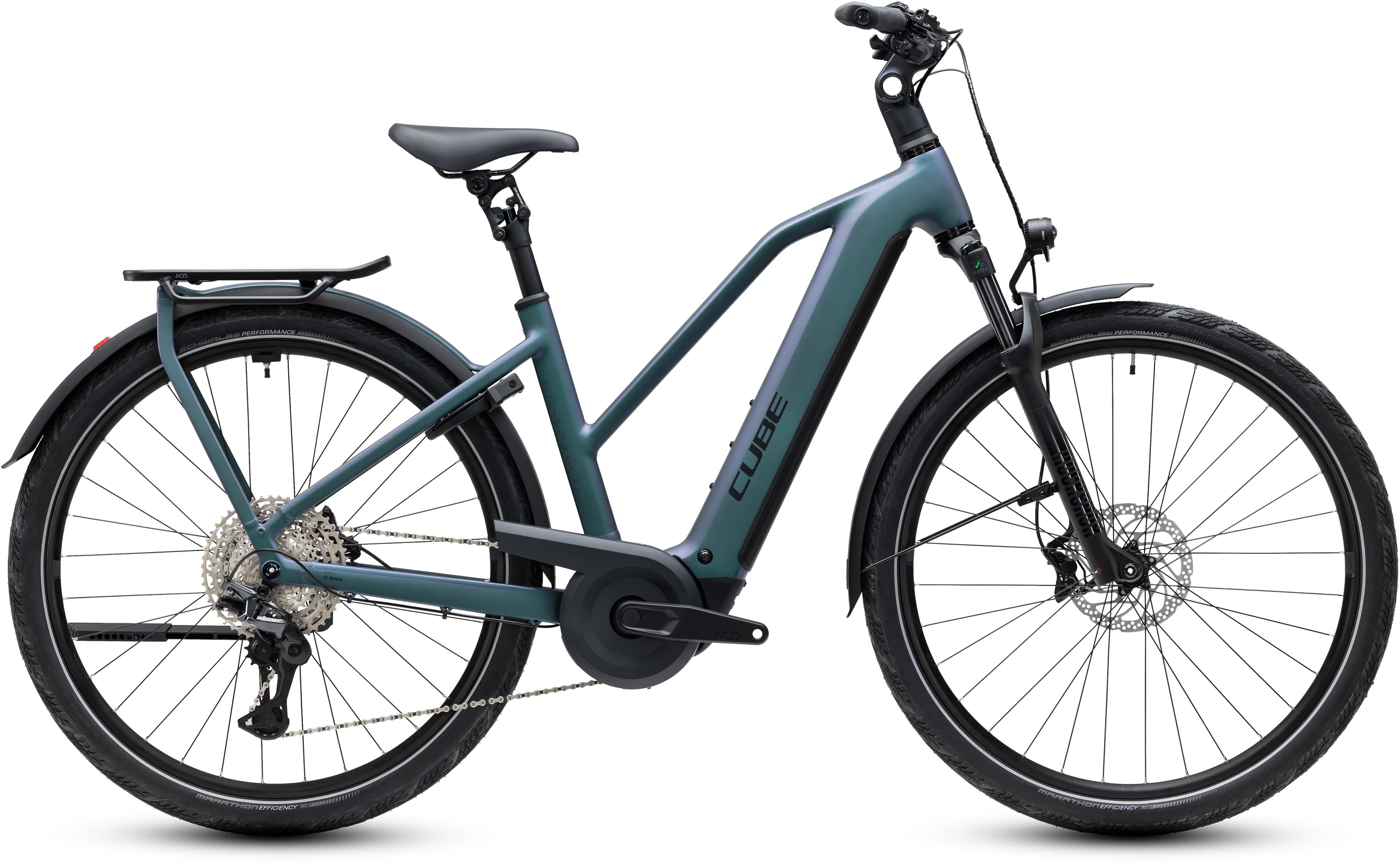 Cube Kathmandu Hybrid Pro 800 smaragdgrey´n´black - Bikecenter Schager